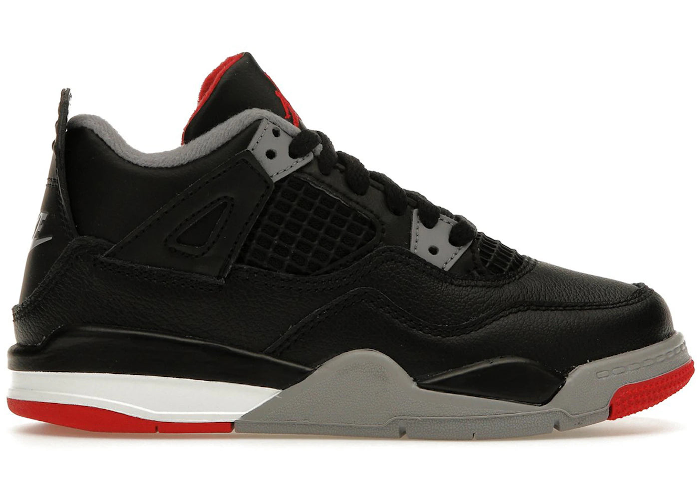 Air Jordan 4 Bred Reimagined PS LittleLaces