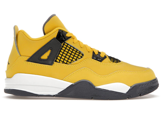 Air Jordan 4 Retro Lighting Yellow PS